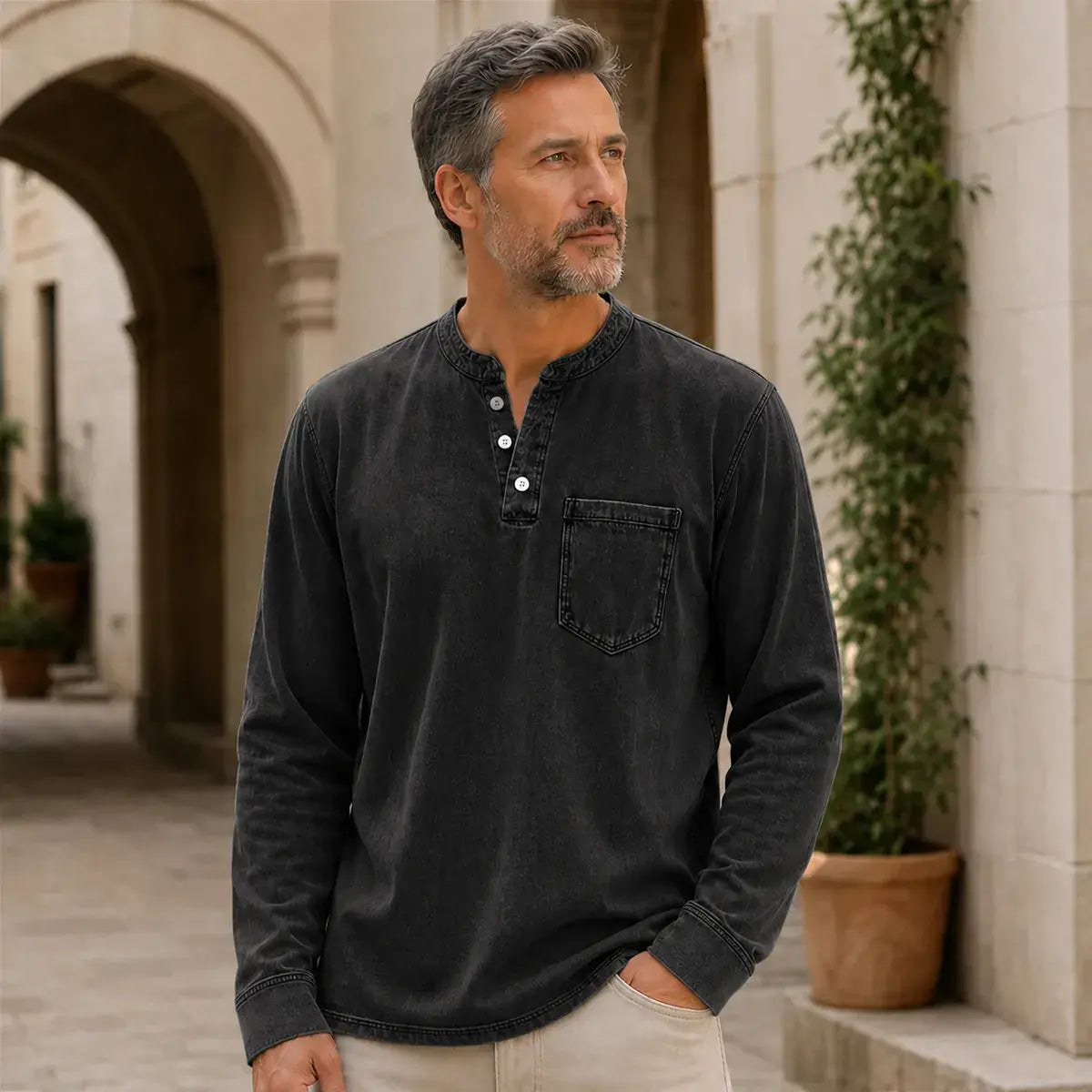 ⏳ Ostatni dzień: rabat 50% 【S–5XL】👔 Modna, prosta męska koszula oversize w dużych rozmiarach, przewiewna i wygodna, idealna do łatwych stylizacji.