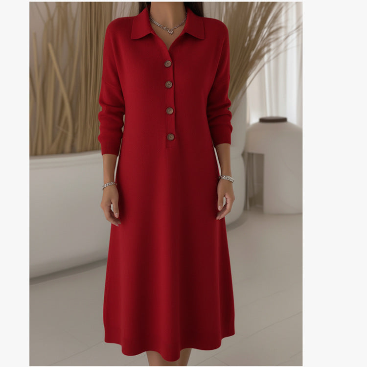 ✨ Tela de alta calidad【S-3XL】👗 Vestido de moda para otoño e invierno 2026
