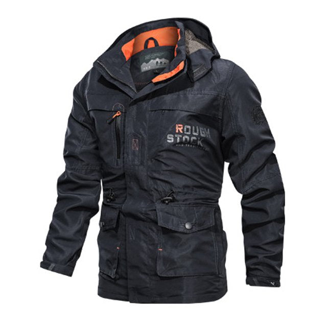 ⏳ Utolsó nap – 50% kedvezmény 🔥【M–5XL】Új, kiváló minőségű férfi őszi-téli kabát, vízálló és szélálló, több zsebbel