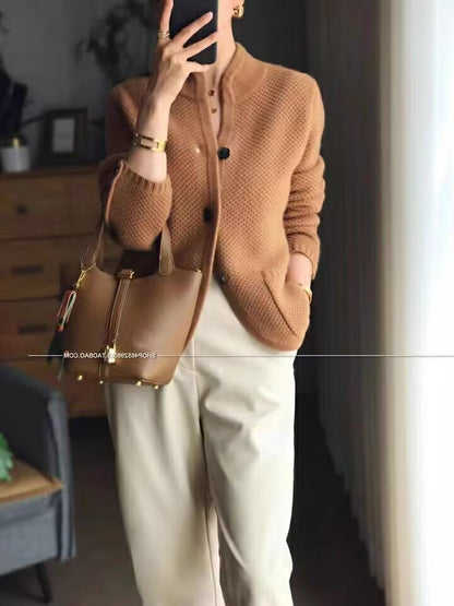 💟 Posljednji dan 50% popusta 【S-2XL】✨ Novi visokokvalitetni retro francuski kašmir kardigan