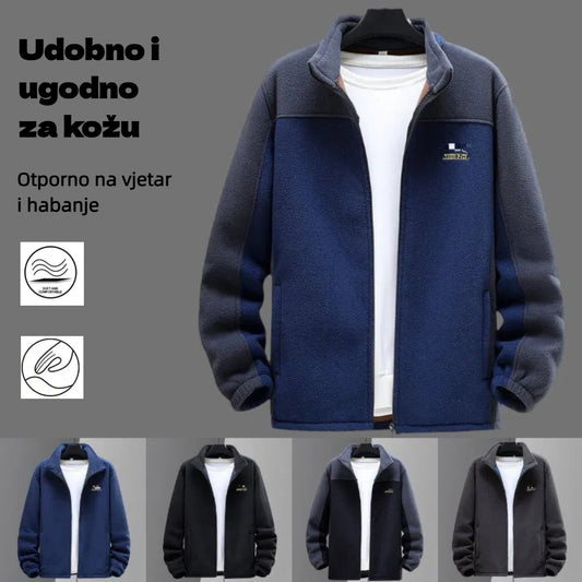 🔥🔥【XL-5XL】Shaker jakna za muškarce, podstavljena debela, otporna na vjetar, topla zimska odjeća