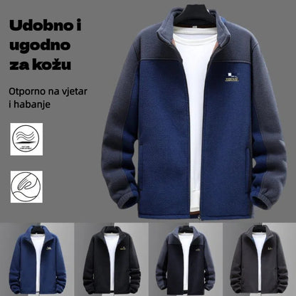🔥🔥【XL-5XL】Shaker jakna za muškarce, podstavljena debela, otporna na vjetar, topla zimska odjeća