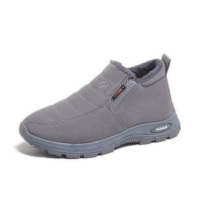 🔥【35-48】Unisex zimski škornji s podlogo iz semiša - topli, udobni in nedrseči, idealni za hladno vreme.