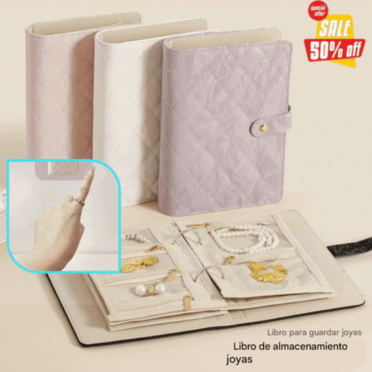 🔥 ¡Oferta del 50% por tiempo limitado! 🔥 Elegante estuche portátil para joyas, práctico para almacenar.