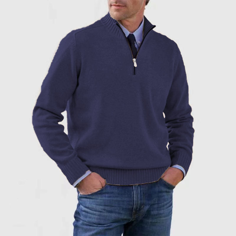 🔥 Ostatni dzień: 50% zniżki 🔥【L-5XL】Popularne, ciepłe swetry z zamkiem błyskawicznym na jesień i zimę