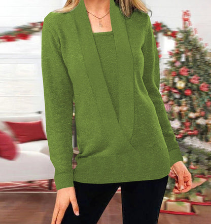 🏆【 Más vendido】💟 Modelo 2025 suéter de moda para mujer de talla grande para otoño e invierno  ( S-3XL)