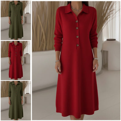 ✨ Tela de alta calidad【S-3XL】👗 Vestido de moda para otoño e invierno 2026