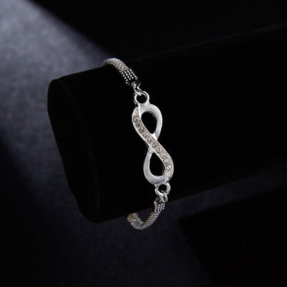 ✨Pulsera femenina de estilo lujo ligero, de plata 925✨【Compra 1 y llévate 1 gratis】