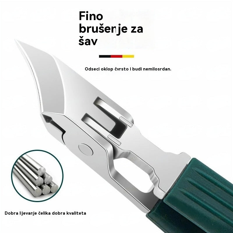 🔥Vruća prodaja🔥✂️💅Nove ultra tanke kutne škare za nokte, kućni alati za nokte [set od 3 dijela]