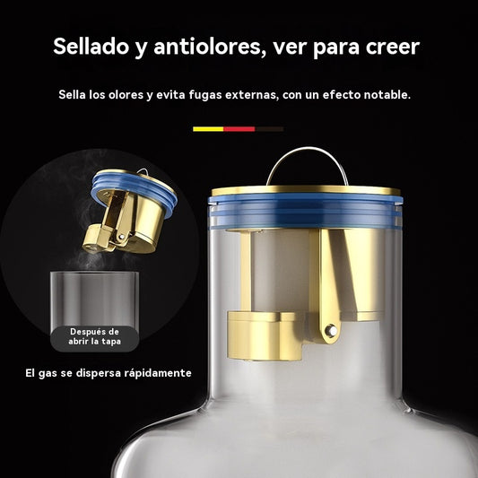 🚿🕳 Desagüe universal de latón para suelo con núcleo desodorizante antiolor