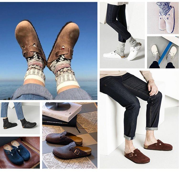 😎🚩 [38-48] 【Négyévszakos használatra】Kiváló minőségű férfi bőr papucs, kényelmes és laza