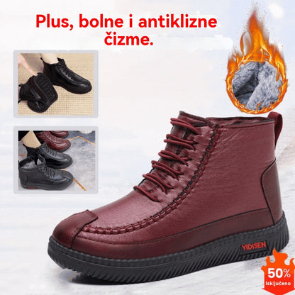 🔥【35-42】💥Nove zimske čizme za 2025. godinu, s mekim, zadebljanim i toplim potplatom