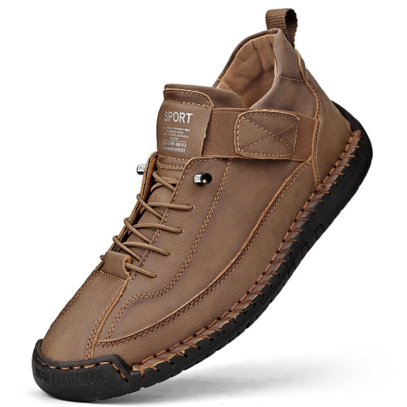 ❣【30% OFF】【38-48】Muške casual cipele, za svaki dan, posao, vanjske aktivnosti, ručno šivene visokokvalitetne cipele.--3867395