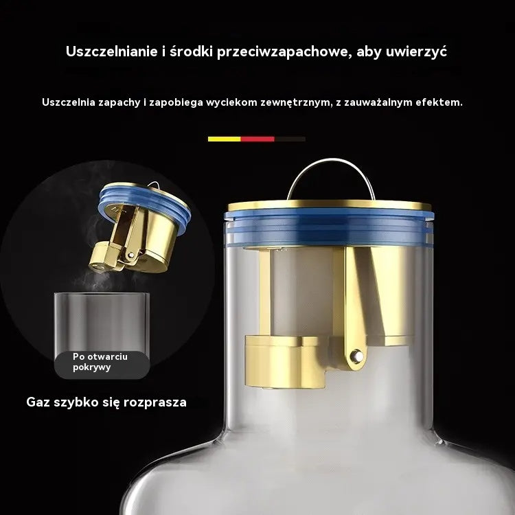 🚿🕳 Uniwersalny mosiężny odpływ podłogowy z rdzeniem antyzapachowym