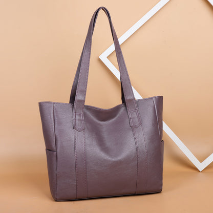 👜 Nuevo bolso de hombro de piel suave para mujer ✨Seis colores disponibles