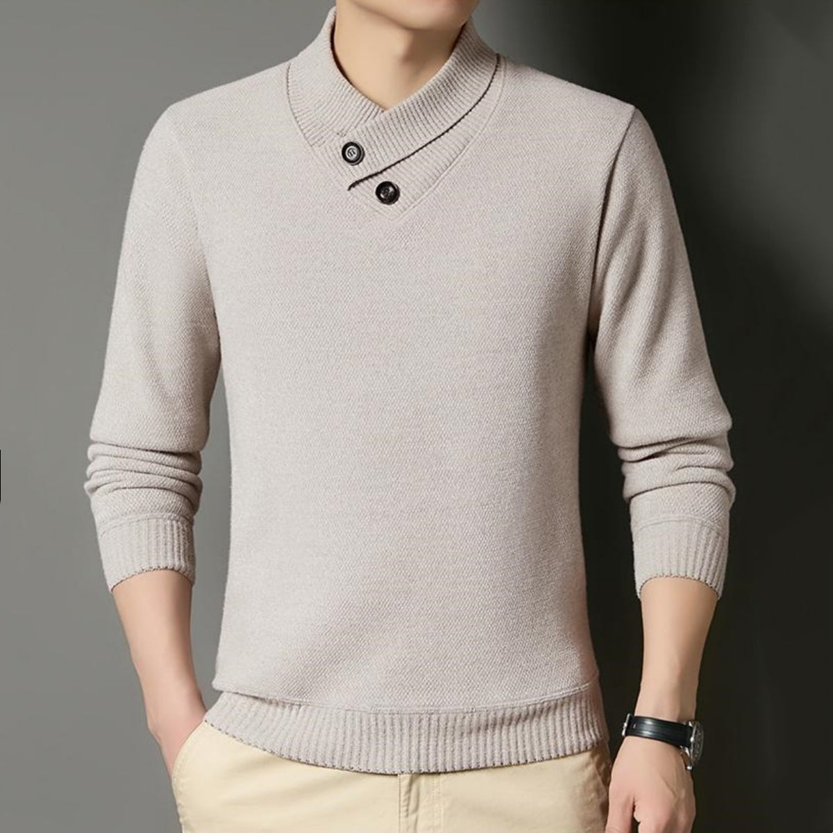 🔥【M–4XL】Zimowy męski gruby sweter dzianinowy/sweter – ciepły, stylowy i komfortowy