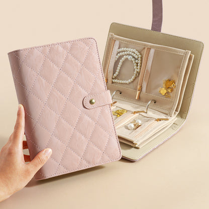 🔥 ¡Oferta del 50% por tiempo limitado! 🔥 Elegante estuche portátil para joyas, práctico para almacenar.