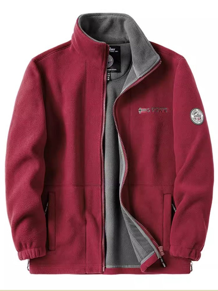 🔥Ostatni dzień – 50% zniżki【XL-5XL】Męska gruba aksamitna kurtka polarowa, na jesień i zimę, ciepła, lekka, duży rozmiar