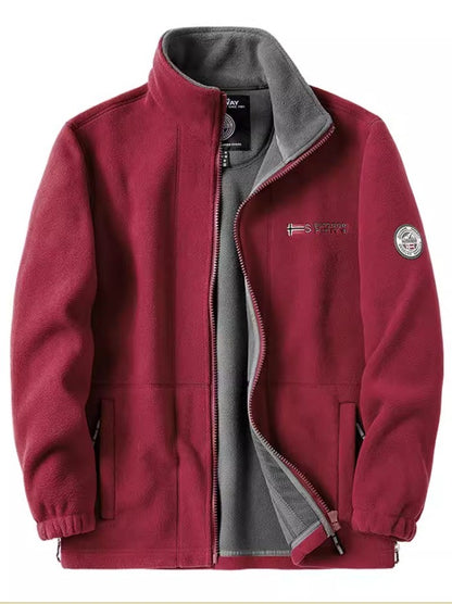 🔥Ostatni dzień – 50% zniżki【XL-5XL】Męska gruba aksamitna kurtka polarowa, na jesień i zimę, ciepła, lekka, duży rozmiar