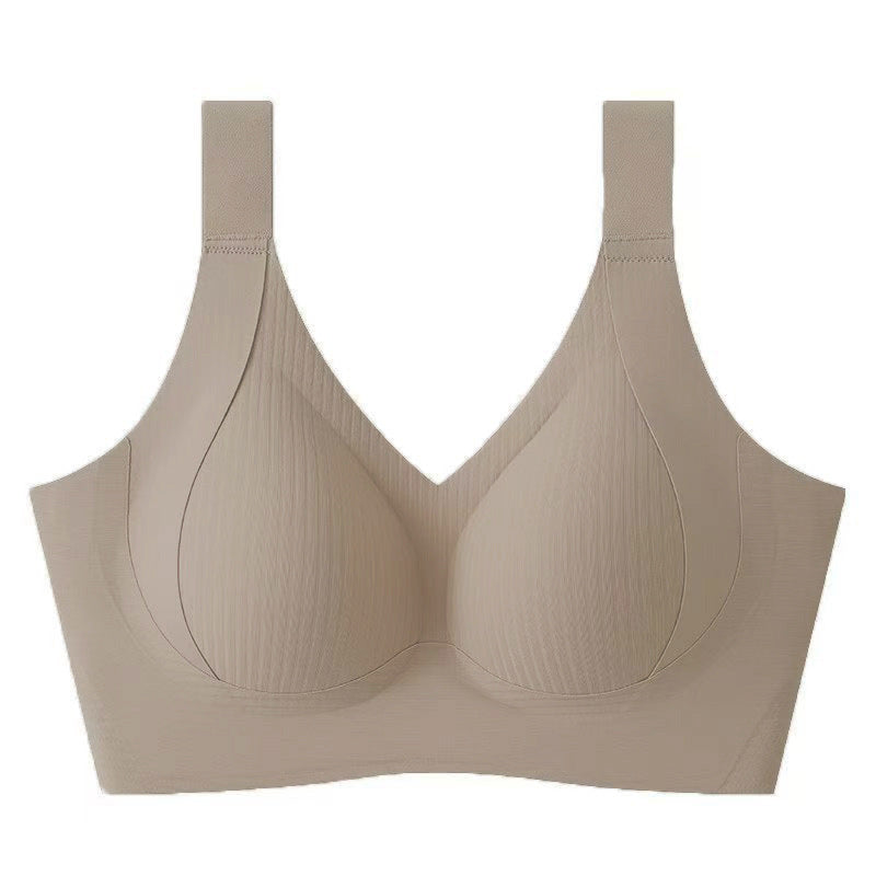 【Pack de 2 de alta calidad】Sujetador sin aros para mujer de una sola pieza ❤️【40-95 kg】Muy cómodo, con material suave y de alta elasticidad.
