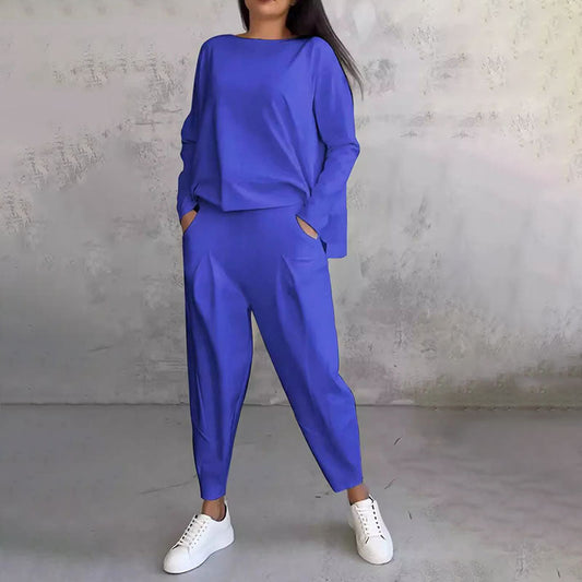✨ Nuevo conjunto casual de algodón de alta calidad en tallas grandes, favorecedor para todo tipo de cuerpo y fácil de combinar.