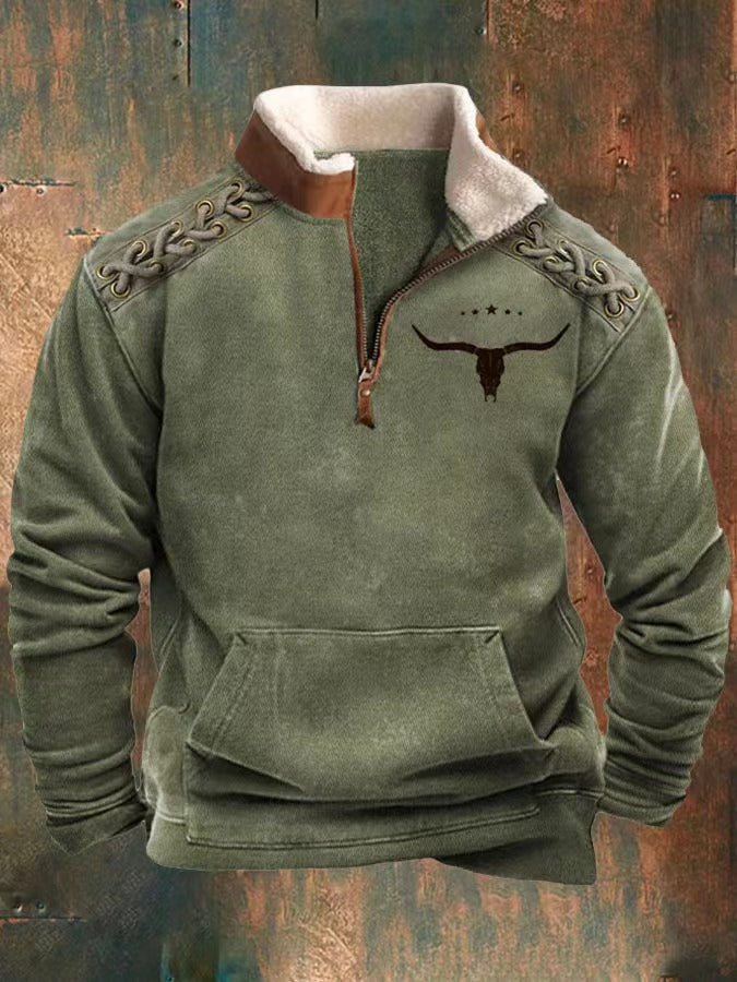 🔥Sudadera térmica gruesa para hombre 2025 | Manga larga con diseño 3D | Ideal para otoño e invierno contra el frío