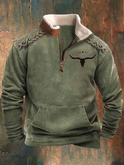 🔥Sudadera térmica gruesa para hombre 2025 | Manga larga con diseño 3D | Ideal para otoño e invierno contra el frío