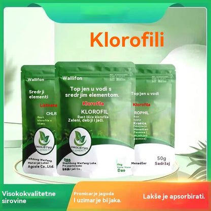 🌿🌿Vodotopivo gnojivo s klorofilom, folijarno gnojivo za cvijeće, voćke i povrće, potiče rast korijena, rast sadnica i povećava prinos. Poljoprivredno gnojivo topivo u vodi.