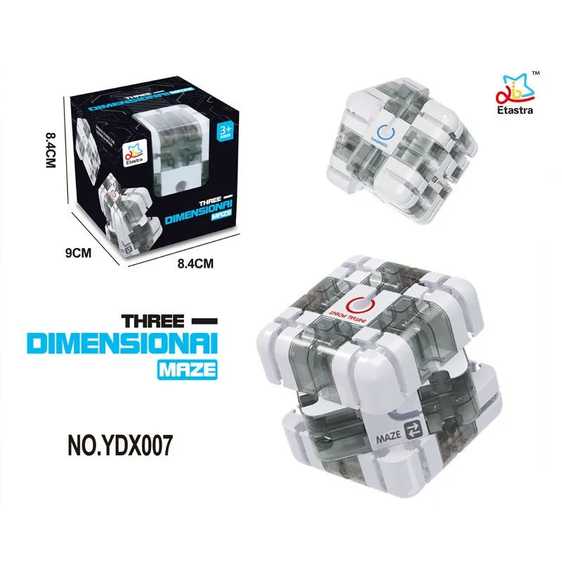 🧒 Superventas 🏆 Laberinto con bola rodante, Cubo de Rubik 3x3, Duelo, Juguete de pensamiento lógico