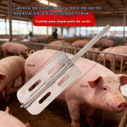 🐷🪒Máquina depilatoria diseñada para matadero, raspador eléctrico para cerdos, herramienta potente para eliminar el pelo de los cerdos.