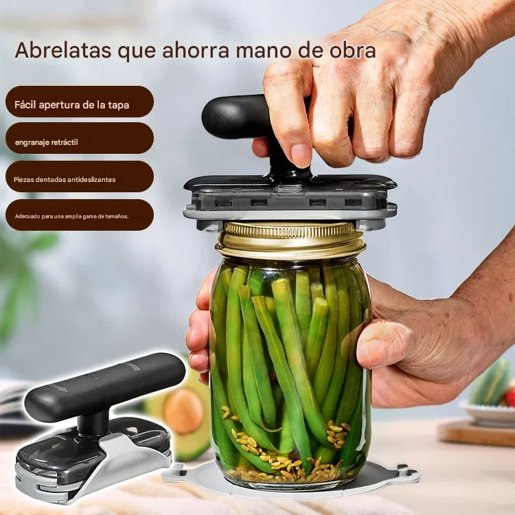 🌟 Abridor de botellas multifuncional de acero inoxidable