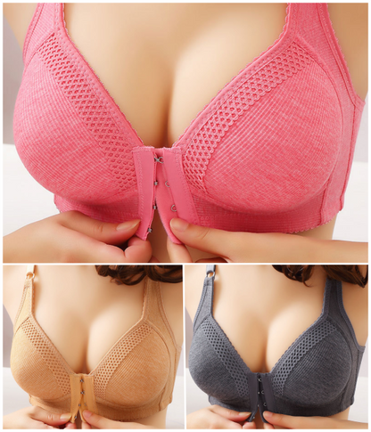【M-3XL】【40-90KG】Kiváló minőségű push-up melltartó, varrásmentes, modern és szexi, megakadályozza a megereszkedést【3 darabos csomag】