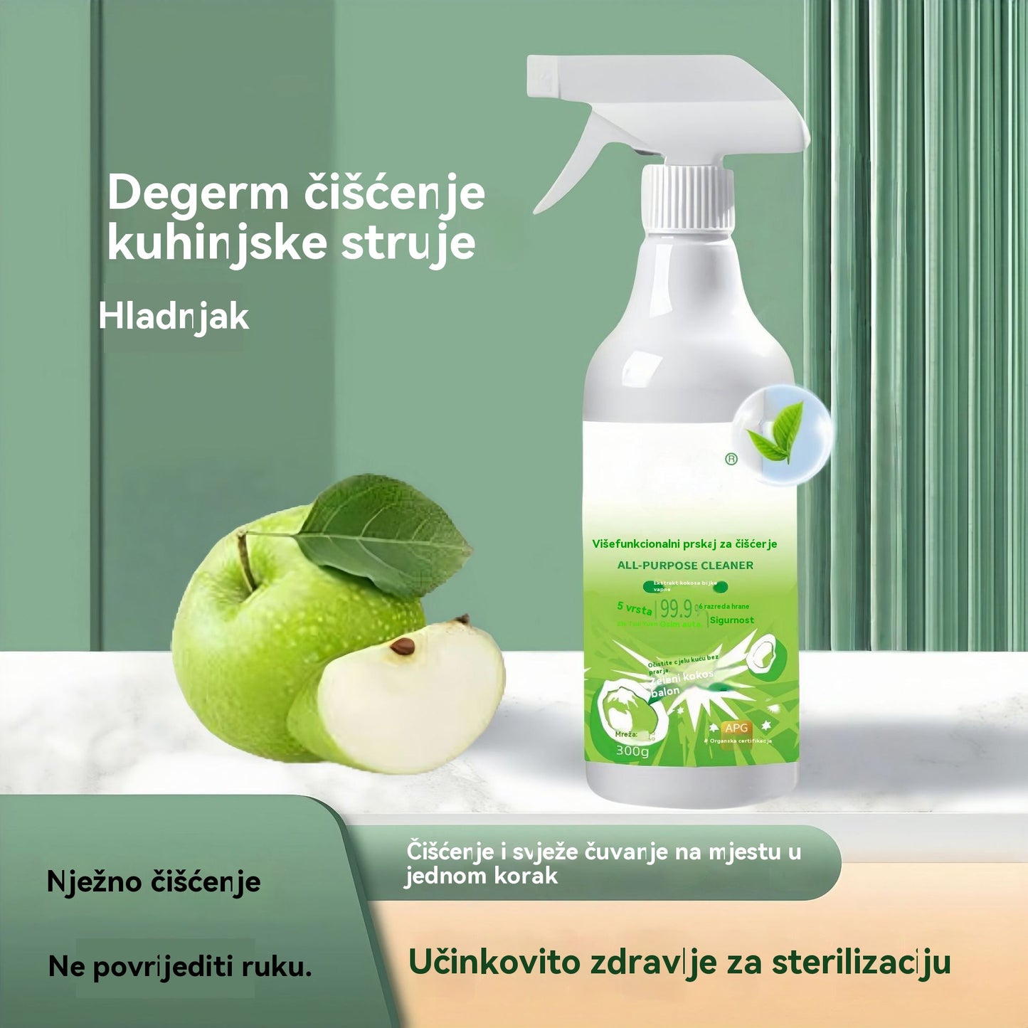 🧼✨【Kupite 1, dobijte 1 gratis】Višenamjenski sprej za čišćenje za kućnu upotrebu🧼✅Snažna dekontaminacija✅Ekološki prihvatljivo i sigurno