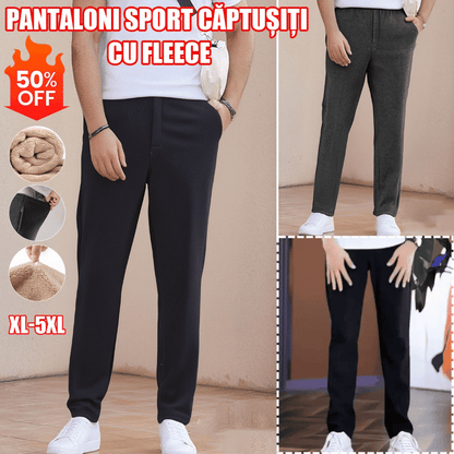 ⏳ 50% popusta 🔥【XL-5XL】Zimske muške kvalitetne nove vunene zadebljane casual hlače