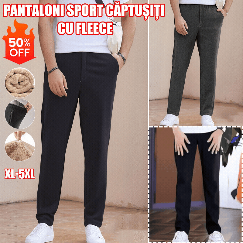 ⏳ 50% popusta 🔥【XL-5XL】Zimske muške kvalitetne nove vunene zadebljane casual hlače