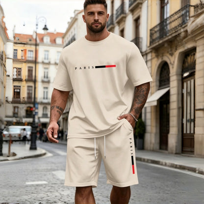 🔥【S-5XL】Pánský letní dvoudílný sportovní set – ideální pro každodenní nošení i pohodový odpočinek doma. ✅ Platba na dobírku.