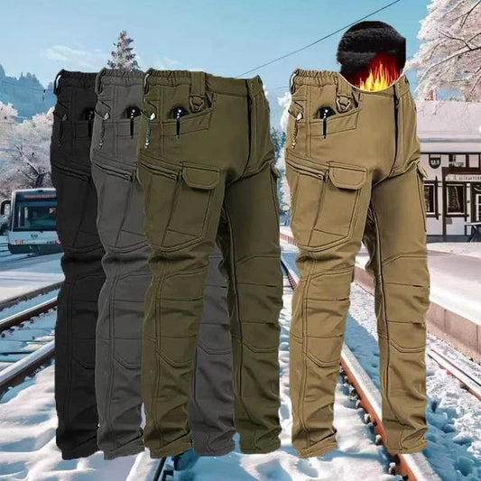 ⏳【S-4XL】🔥Νέο ανδρικό στρατιωτικό τακτικό παντελόνι, αντιανεμικό και αδιάβροχο, ζεστό και άνετο.