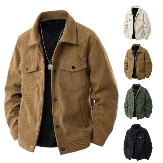 🔥【M-4XL】Nowa zimowa męska kurtka casual – luźny fason, ciepła i wygodna