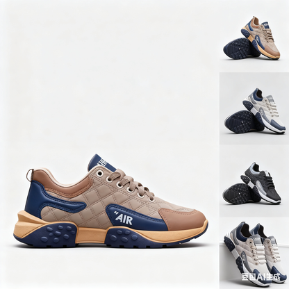 Edición limitada 【39-44】 Zapatos casuales de cuero genuino para hombre, moda otoño-invierno 2025