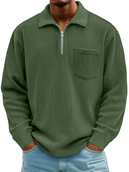 🔥【S-5XL】Nowa męska bluza z podwyższonym kołnierzem na zimę 2025