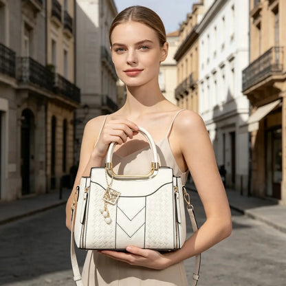 👜Poslední den – sleva 50 % 👜Stylová dámská kabelka do ruky i přes rameno - Premium kvalita，velká kapacita a vícevrstvý design
