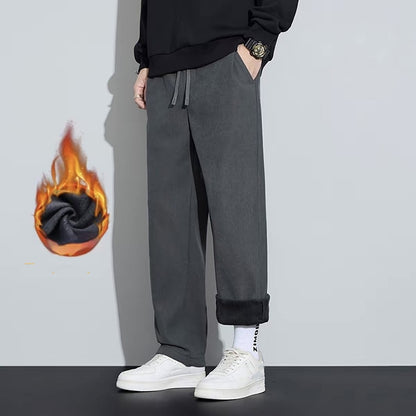 ⏳Ostatni dzień 50% zniżki! 🔥【M-5XL】Męskie zimowe spodnie casualowe, pogrubione i ciepłe