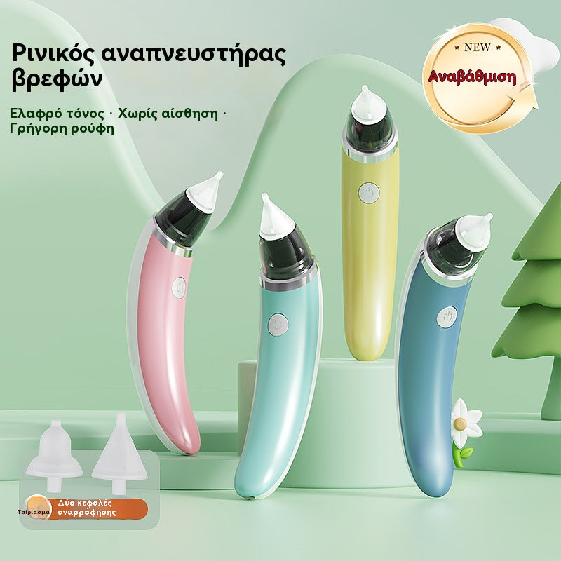 👶✨ Aspirador nasal eléctrico para bebés | Aspirador nasal para aliviar la congestión infantil