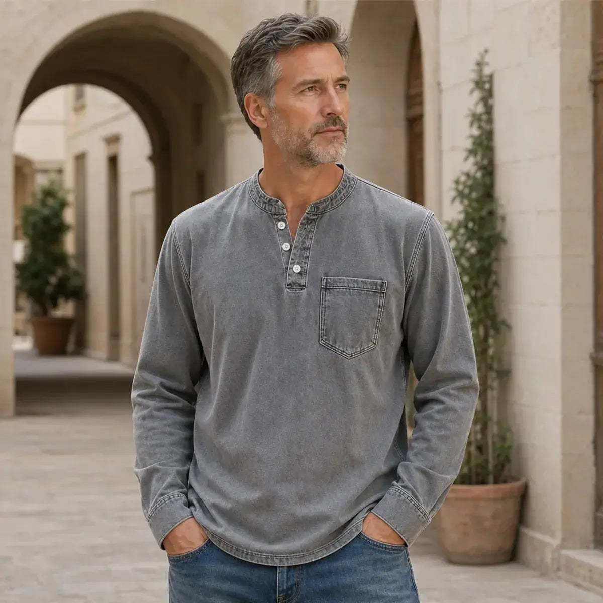 ⏳ Ostatni dzień: rabat 50% 【S–5XL】👔 Modna, prosta męska koszula oversize w dużych rozmiarach, przewiewna i wygodna, idealna do łatwych stylizacji.