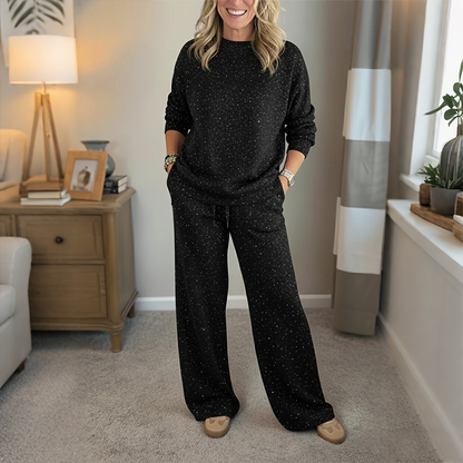 📢📢50% popusta!🔥🍁Ženski set od 2 dijela koji uključuje pulover s remenom i hlače