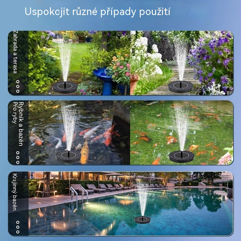 💥Solární fontána, snadná instalace, platba na dobírku