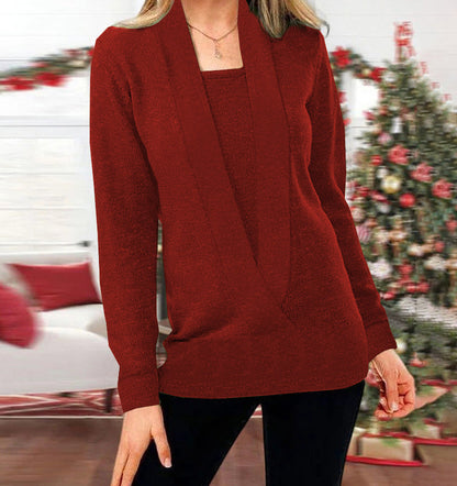 🏆【 Más vendido】💟 Modelo 2025 suéter de moda para mujer de talla grande para otoño e invierno  ( S-3XL)
