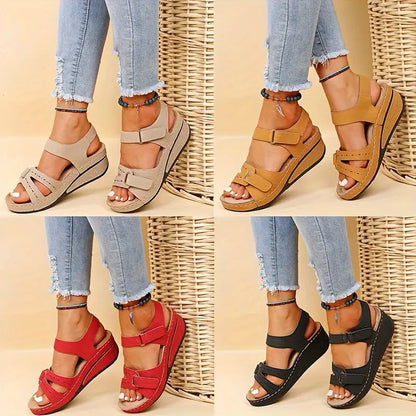 【35-43】🔥 🔥Ležerne i udobne ljetne sandale s debelim đonom na klin
