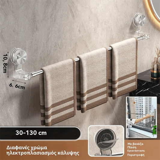 ✨🚿Αναδιπλούμενη βάση πετσετών με βεντούζα