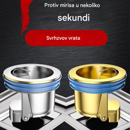 🔥Kupite jedan, drugi gratis 🕳 Univerzalni podni odvod od mesinga s dezodorirajućom jezgrom protiv neugodnih mirisa 🚿✨